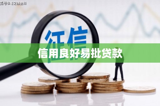 嘉荫信用良好易批贷款