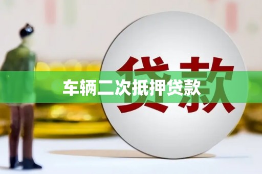 嘉荫车辆二次抵押贷款