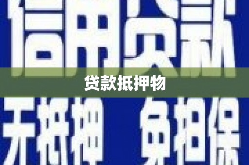 嘉荫贷款抵押物