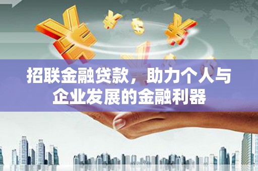 嘉荫招联金融贷款，助力个人与企业发展的金融利器