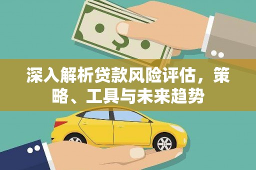 嘉荫深入解析贷款风险评估，策略、工具与未来趋势