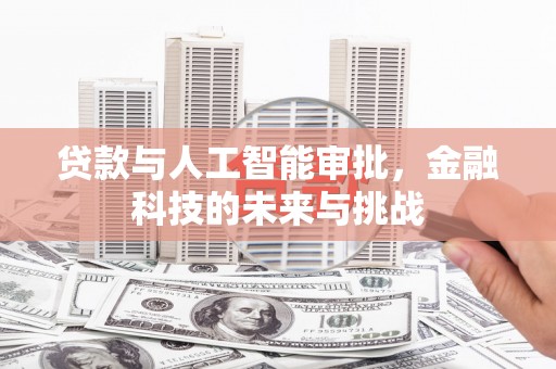嘉荫贷款与人工智能审批，金融科技的未来与挑战