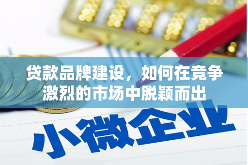 嘉荫贷款品牌建设，如何在竞争激烈的市场中脱颖而出