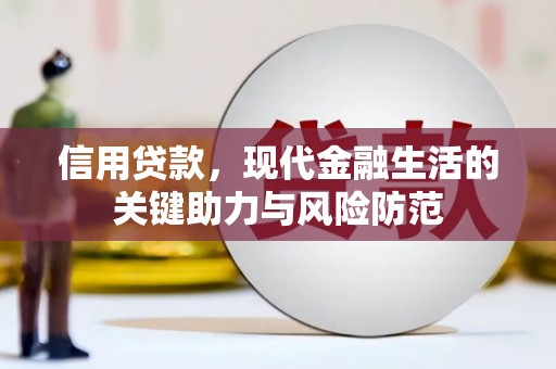 嘉荫信用贷款，现代金融生活的关键助力与风险防范