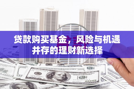 嘉荫贷款购买基金，风险与机遇并存的理财新选择