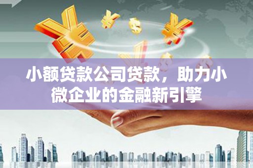 嘉荫小额贷款公司贷款，助力小微企业的金融新引擎
