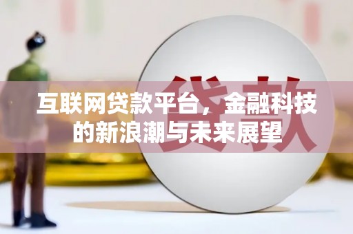 嘉荫互联网贷款平台，金融科技的新浪潮与未来展望