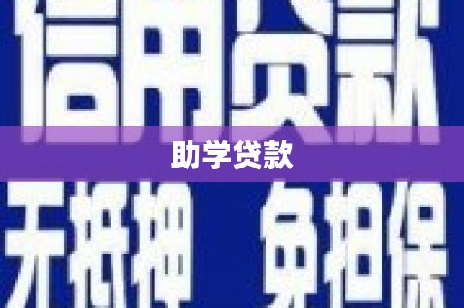 嘉荫助学贷款