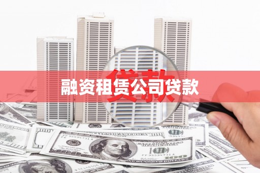 嘉荫融资租赁公司贷款