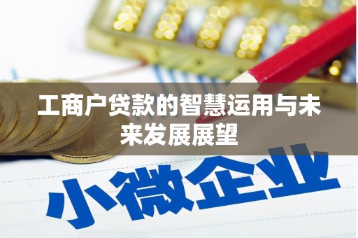 嘉荫工商户贷款的智慧运用与未来发展展望