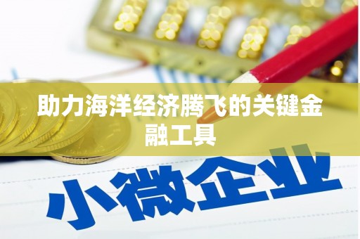 嘉荫助力海洋经济腾飞的关键金融工具
