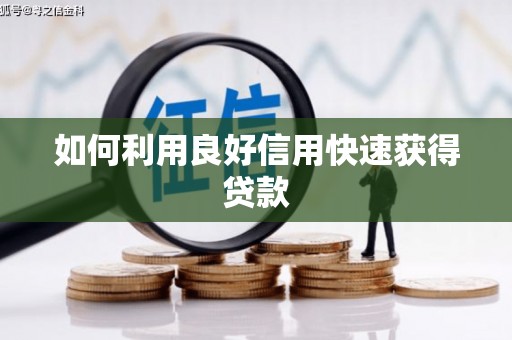 嘉荫如何利用良好信用快速获得贷款