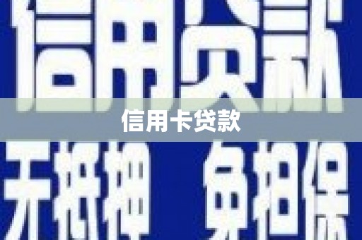 嘉荫信用卡贷款